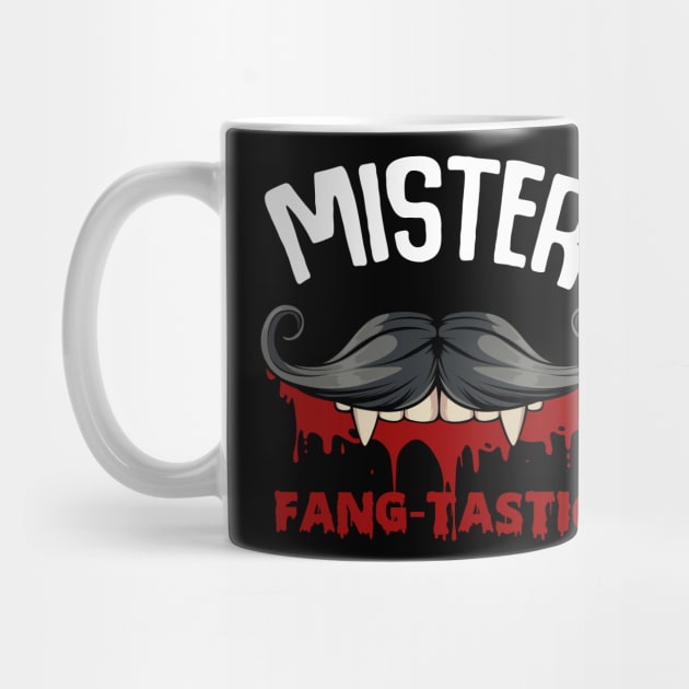 Mister Fang-Tastig - Funny Vampire Pun Halloween by Lumio Gifts